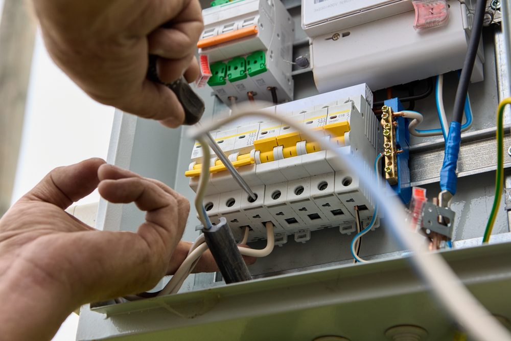 electrical panel installation